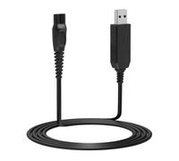Aradoea 15V Shaver USB Charging Cable for Philips One Blade QP6520/30, QP6520/20, QP6510/20, QP6510/30, HQ7320/16, RQ360, RQ361, HQ7/8/9/10/11/12, HS8, RQ3, PT7, S5000 Series One Blade Power Cord