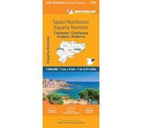 Aragon Cataluna - Michelin Regional Map 574: Map