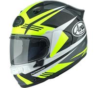 Arai Quantic Mark Helmet, black-white-yellow, size M for Men