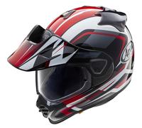 Arai Tour-X5 Discovery Motocross Helmet, black-white-red, size M