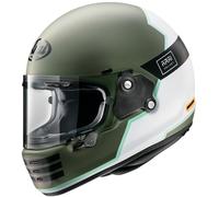 Arai Concept-X Overland Helmet, white-green, size S for Men