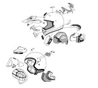 Arai Ic-5 Helmet Top Air Vent