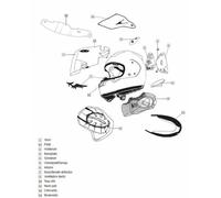 Arai Ic5 Helmet Front Air Vent