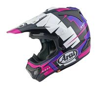 Arai MX-V Evo Battle Moto Off-Road Motocross Helmet Purple