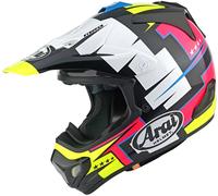 Arai MX-V EVO Battle Motocross Helmet, black/multicoloured, size M (57/58)