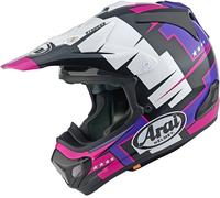 Arai MX-V EVO Battle Motocross Helmet, multi coloured, size S (55/56)
