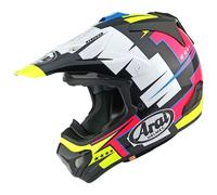 Arai MX-V EVO Motorcycle Motorbike Helmet - Battle Yellow