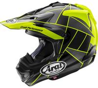 Arai MX-V Evo Peak Motocross Helmet, yellow, size M for Men