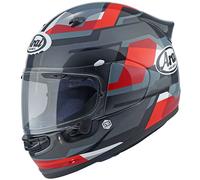 Arai Quantic Full Face ERS Motorcycle Motorbike Helmet - Abstract Red