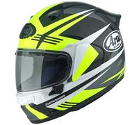 Arai Quantic Full Face ERS Motorcycle Motorbike Helmet - Mark Yellow