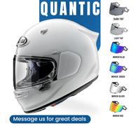 Arai Quantic Full Face Motorcycle Helmet ECE 22.06 Pinlock Ready Diamond White