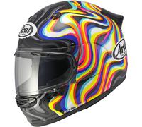 Arai Quantic Full Face Motorcycle Motorbike Touring Helmet - Swirl White