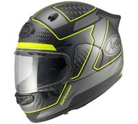 Arai Quantic Giu Motorcycle Helmet ECE 22.06 Approved Black Red Yellow