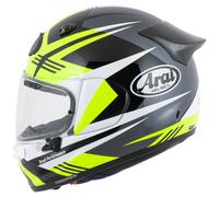 Arai Quantic Mark Helmet, black-white-yellow, size M for Men