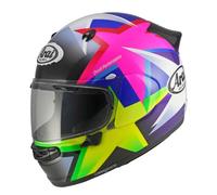 Arai Quantic Star, full face helmet L Blue/Yellow/Pink/Black