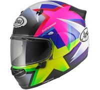 Arai Quantic Star Helmet, Black/White/Neon Yellow, L (59/60)