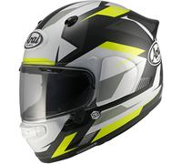 Arai Quantic Supra Helmet, black-white-yellow, size L for Men