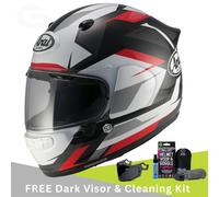 Arai Quantic Motorbike Motorcycle Helmet & FREE Dark Visor