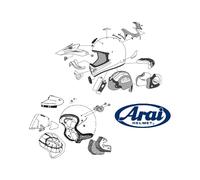 Arai Ddl Duct 2 Helmet Top Air Vent Black