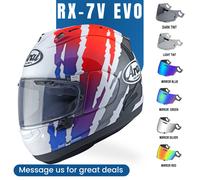 Arai RX-7V Evo Blade Red Motorcycle Helmet ECE 22.06 Pinlock Ready