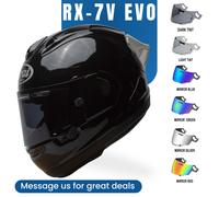 Arai RX-7V Evo Diamond Black Motorcycle Helmet ECE 22.06 Pinlock Ready