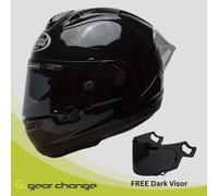 Arai RX-7V Evo - Diamond Black - Small & Free Dark Visor