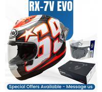 Arai RX-7V Evo Hayden Reset, full face helmet L Black/White/Red