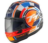 Arai RX-7V Evo Isle Of Man TT 2025 Limited Edition Helmet, blue-orange, size XS for Men