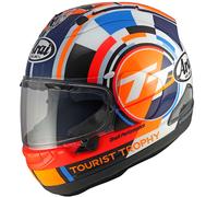 Arai RX-7V Evo Isle Of Man TT 2025 S Black/White/Orange/Blue