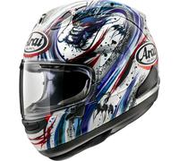 Arai RX-7V Evo Kiyo Trico, full face helmet M White/Grey/Blue/Red