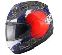 Arai RX-7V Evo Motorcycle Motorbike Road Race Helmet Samurai & Free Dark Visor