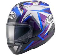 Arai RX-7V Evo MVK Stars Helmet, black-blue, size S for Men