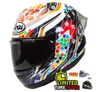 Arai RX-7V Evo Nakagami GP2, full face helmet XL Blue/Red/White