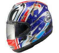 Arai RX-7V Evo Nakano, full face helmet M Blue/Red/Gold/White