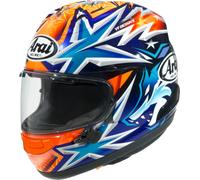 Arai RX-7V Evo Okamoto Compass, full face helmet M Orange/Blue/White