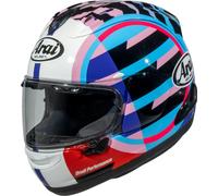 Arai RX-7V Evo Spectre, full face helmet S Turquoise/White/Rose/Red