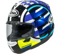 Arai RX-7V Evo Spectre, full face helmet M Purple/Turquoise/Dark Blue/Yellow