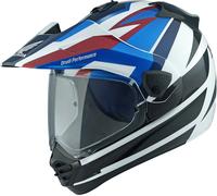 Arai Tour-X5 Africa Twin Motocross Helmet, blue/black/white, size S (55/56)