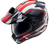 Arai Tour-X5 Discovery Motocross Helmet, black-white-red, size XS