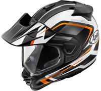Arai Tour-X5 Discovery Motocross Helmet, orange/black/white, size L (59)