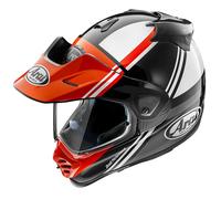 Arai Tour-X5 Cosmic Motocross Helmet, black-white-red, size M