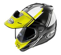 Arai Tour-X5 COSMIC, Enduro helmet XL Black/White/Neon Yellow