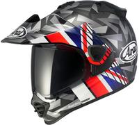 Arai Tour-X5 Nation "UK", adventure helmet XS Matt Grey/Blue/White/Red