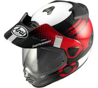 Arai Tour-X5 Print, adventure helmet M Black/Red/White