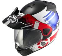 Arai Tour-X5 Print, adventure helmet S Black/White/Red/Blue