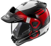 Arai Tour-X5 Print, adventure helmet XL Black/Red/White