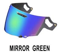 Arai VAS-V MAX-V Mirrored Visor, green for Men
