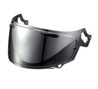 Arai VAS V Max Vision Visor Mirror Silver With Brow Vent For Motorcycle Helmets