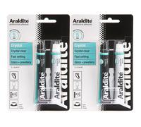 Araldite 2-Part Crystal Epoxy Resin Glue Clear Epo