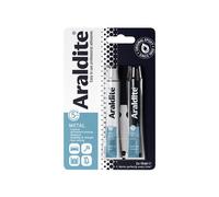 Araldite 2-Part Steel Epoxy, 2x 15ml Tubes. Metal to Metal Glue for Durable Bonding & Repairs. Usable for Ceramic, Wood and Glass Glue